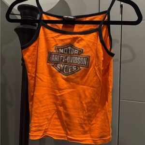 Harley-Davidson Vibrant Orange Tank